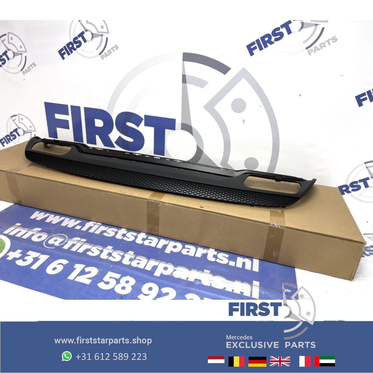 W176 A45 AMG Diffuser Mercedes A Klasse 45 2012-2016 45 ACHT, Utilisé, -, -, Enlèvement ou Envoi