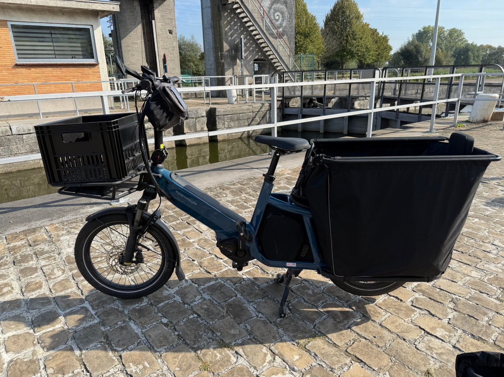 Riese and muller multitinker, Ophalen, Zo goed als nieuw