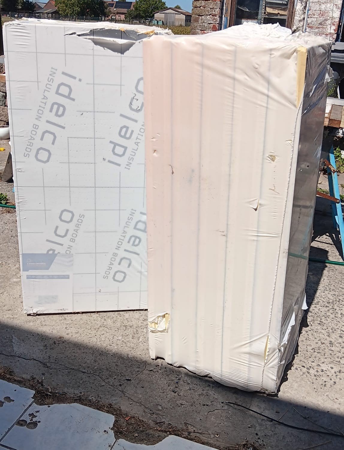 Idelco isolatieplaten 1200x600 100mm dik NIEUW, Neuf, 8 à 12 cm, Enlèvement, Mousse rigide (PIR)