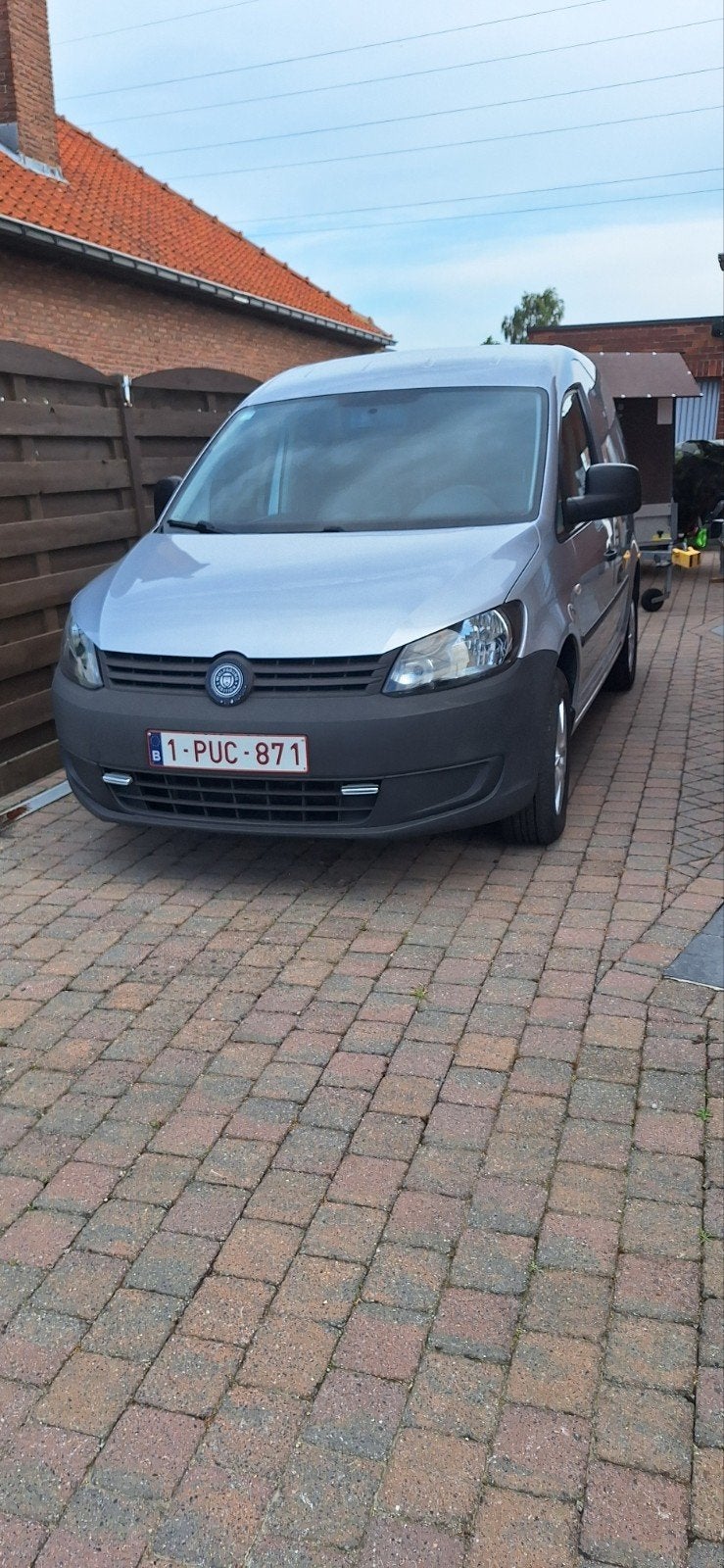 VW caddy, 1.6Tdi. verkoop wegens stopzetting activiteiten., Centrale vergrendeling, Volkswagen, Particulier, Te koop