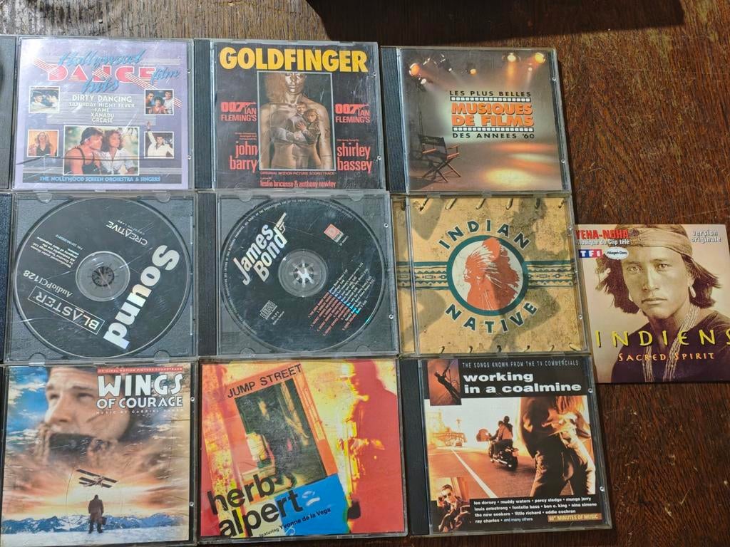 Lot van 10 soundtrack cd's en filmmuziek (o.a. James bond), Ophalen of Verzenden, Zo goed als nieuw