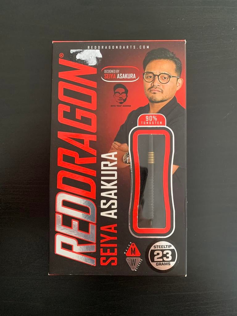 Dartpijlen Red Dragon 23g, Ophalen, Zo goed als nieuw, Pijlen