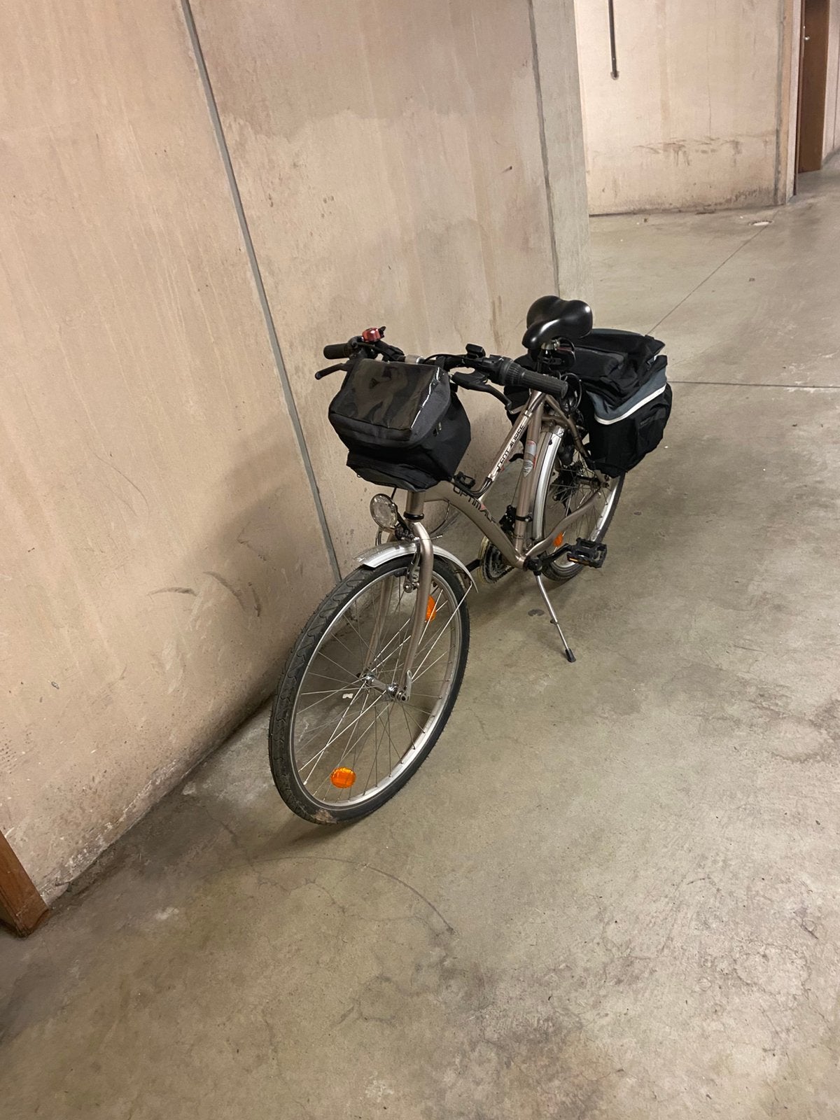 Vélo mixte, Ophalen