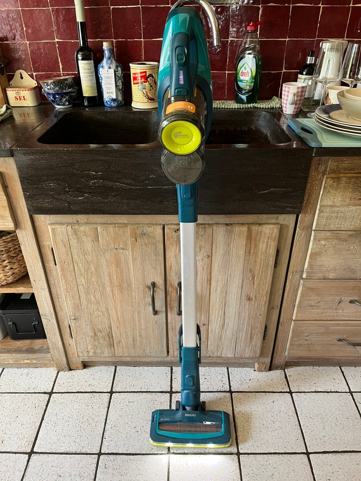 Philips stofzuiger, Ophalen, Zo goed als nieuw
