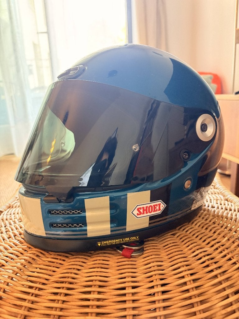 Shoei Glamster retro integraalhelm maat medium, Ophalen, S, Integraalhelm, Shoei