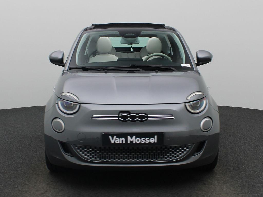 Fiat 500 C La Prima 42 kWh, Auto's, 4 zetels, Cabriolet, https://public.car-pass.be/vhr/c2bd9a7d-6618-4776-a15c-322cd314cfbf, 2 deurs