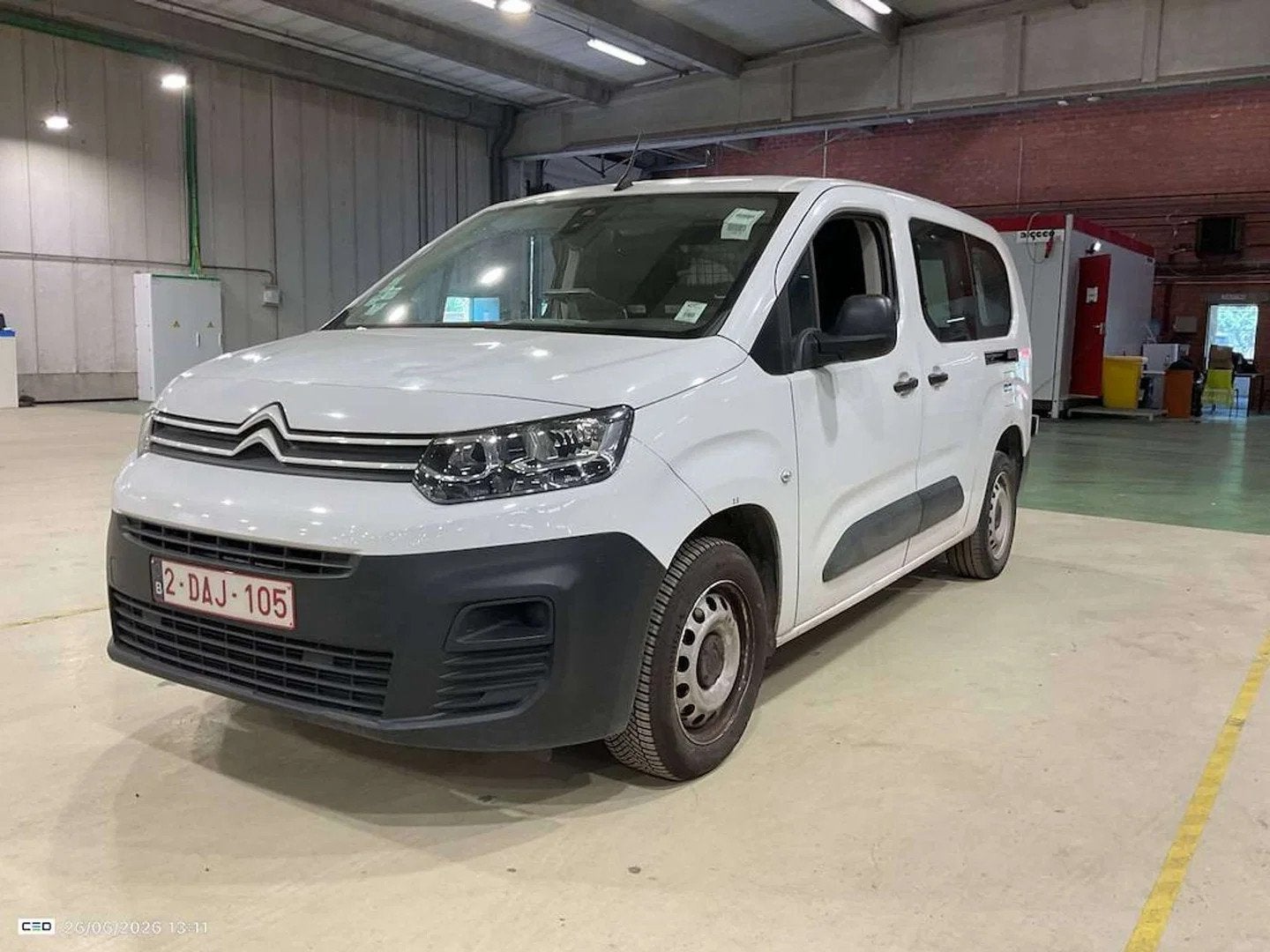 Citroën Berlingo 1.5 BlueHDi Heavy Club / CAPT ARR / A/C /, Auto's, 75 kW, 4 cilinders, Citroën, Wit