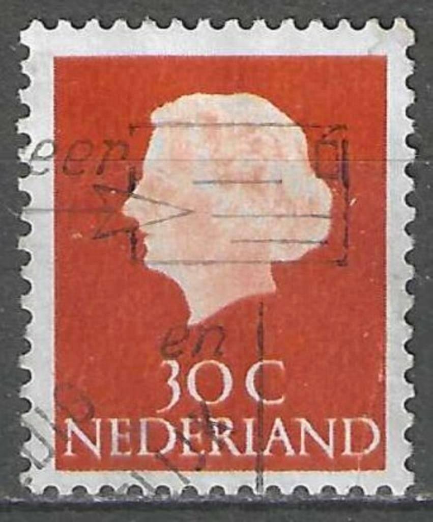 Nederland 1953-1967 - Yvert 604 - Koningin Juliana (ST), Postzegels en Munten, Postzegels | Nederland, Verzenden, Gestempeld