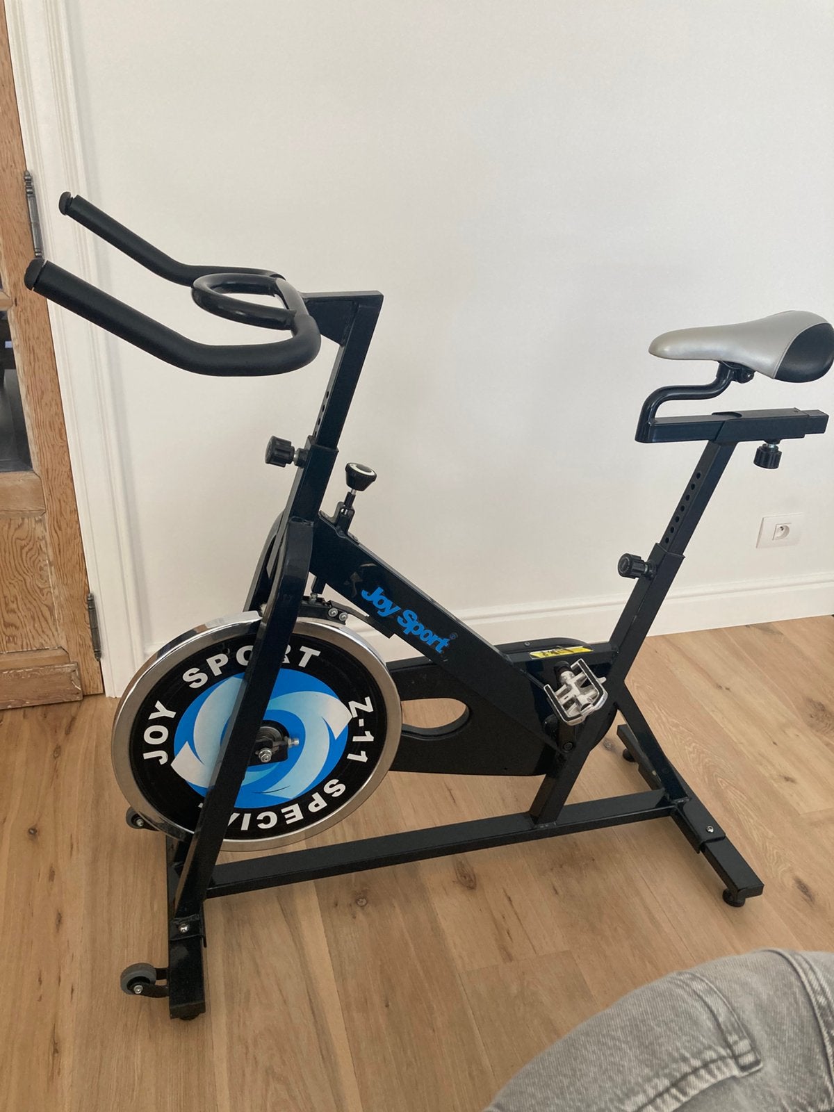 Spinfiets Joy, Sport en Fitness, Fitnessapparatuur, Ophalen, Zo goed als nieuw, Metaal, Spinningfiets