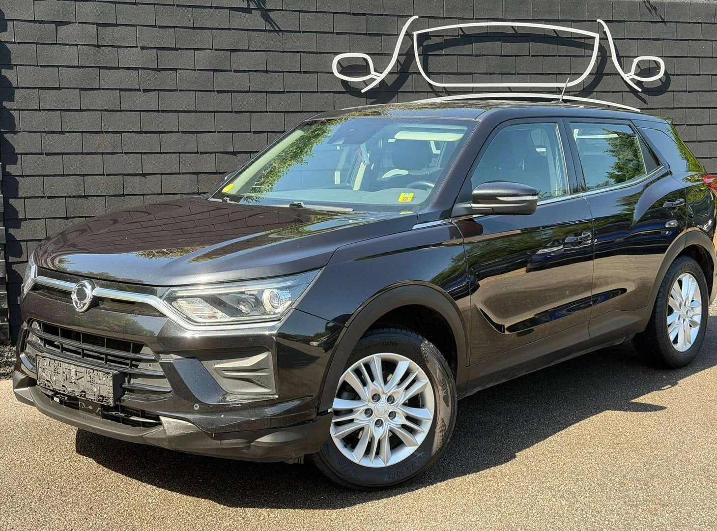 SsangYong Korando 1.6 E-XDI+AIRCO+ECRAN+SIEGES CHAUFF+JANTES, Autos, 100 kW, Achat, Entreprise, Boîte manuelle