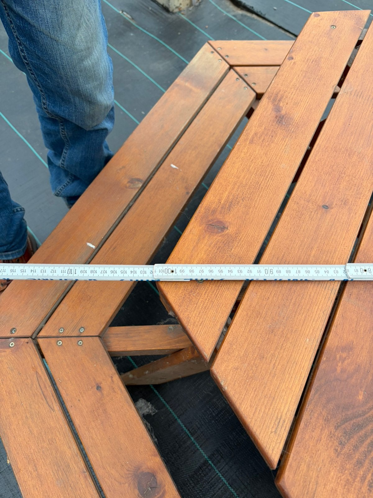 Picknick tafel klein, Ophalen, Zo goed als nieuw