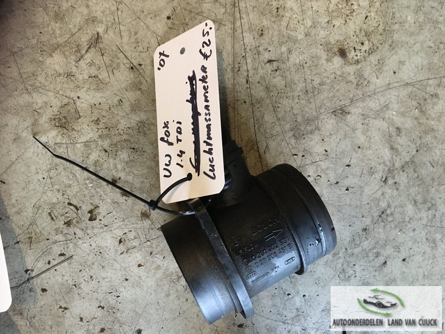 vw fox 2007 1.4 tdi luchtmassameter, -, Utilisé, -, -