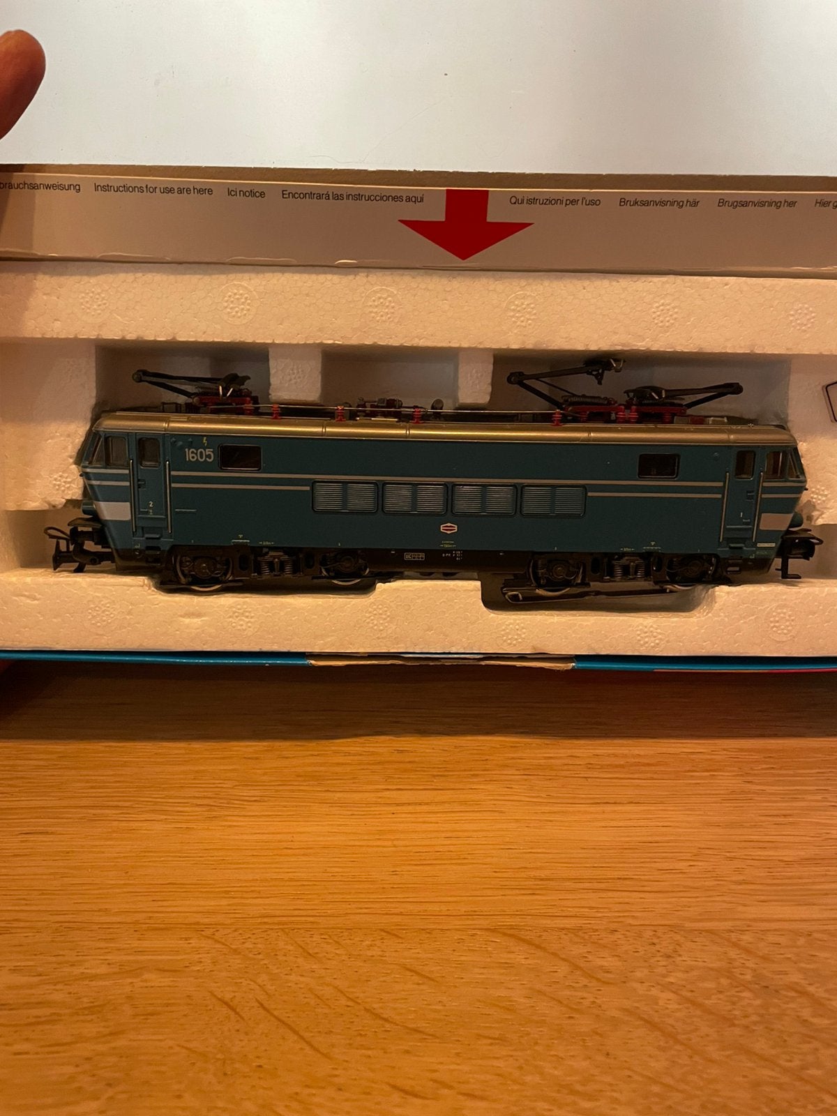 Marklin 3152, Ophalen, Nieuw, Locomotief