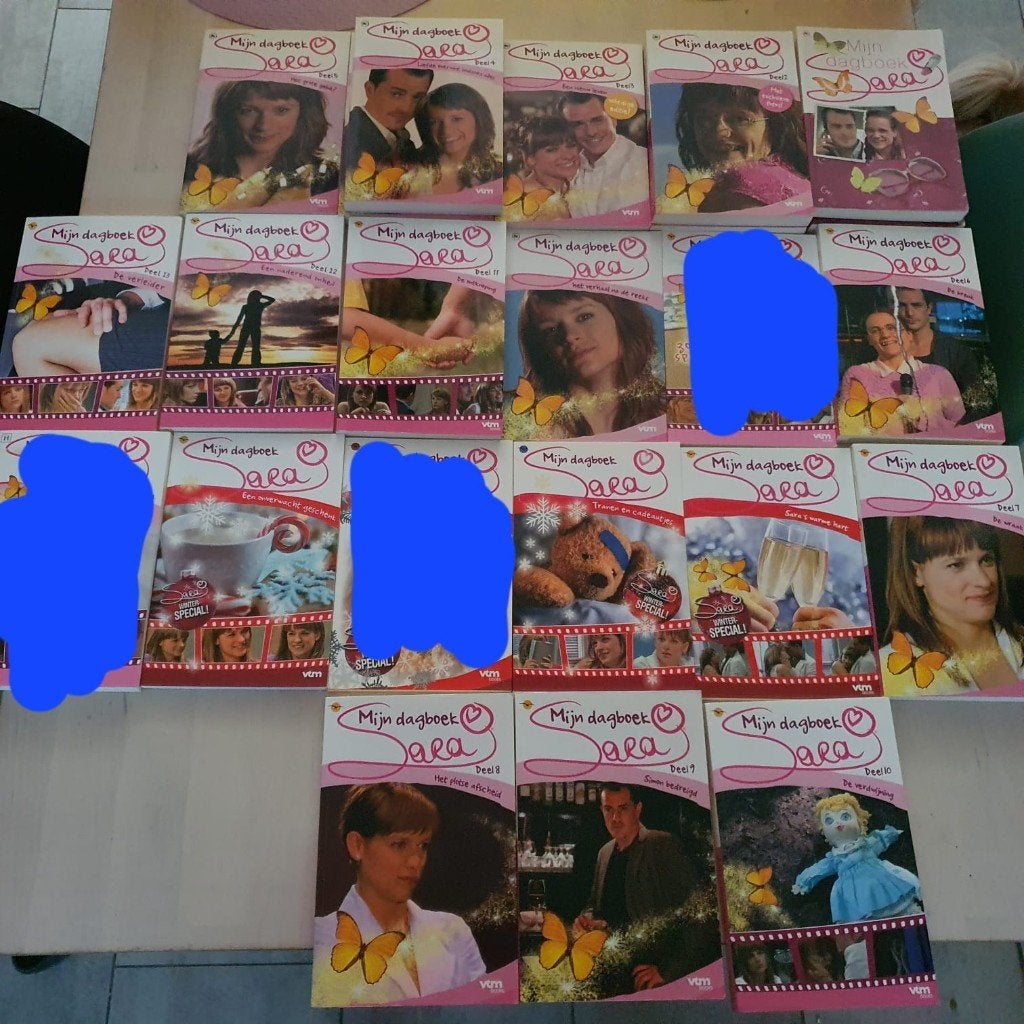 Telenovelle Sara boeken - 15 stuks, Ophalen of Verzenden, Zo goed als nieuw