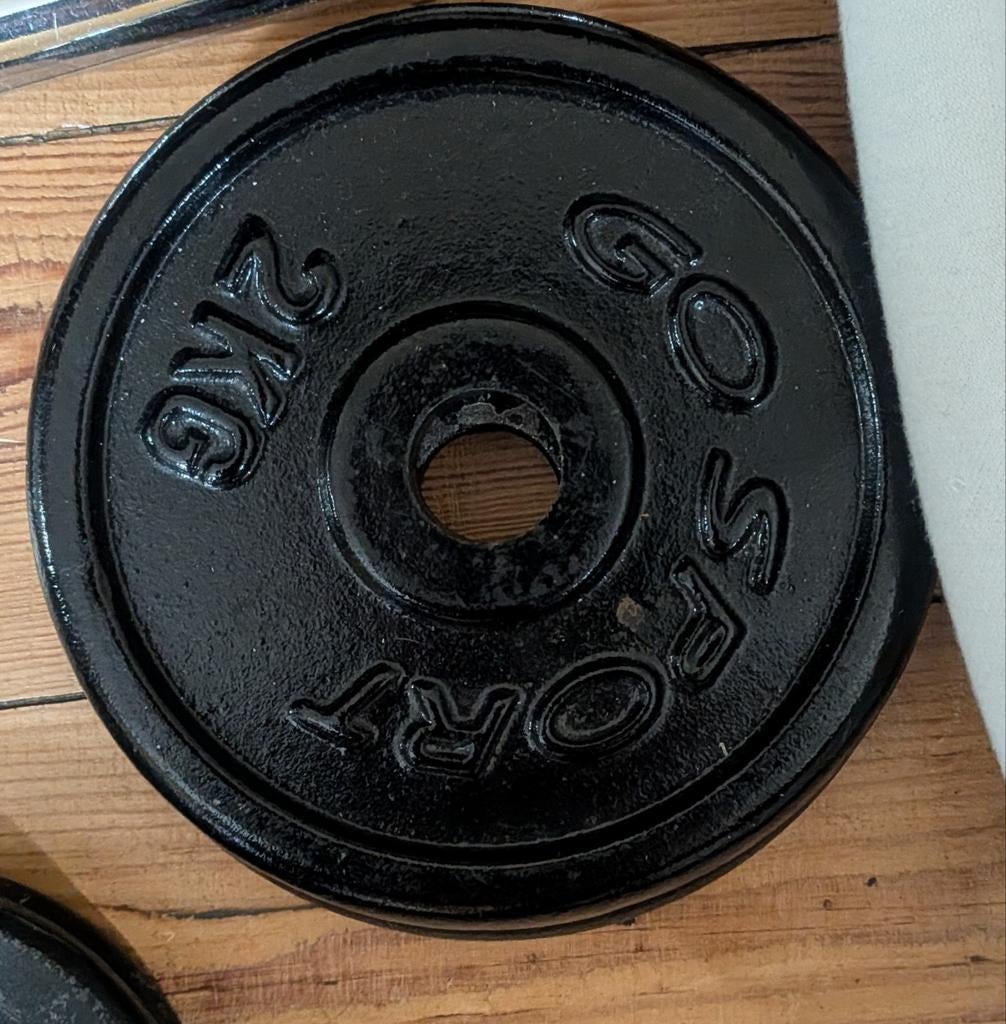 Disque de 2 kg et 1kg musculation, Enlèvement