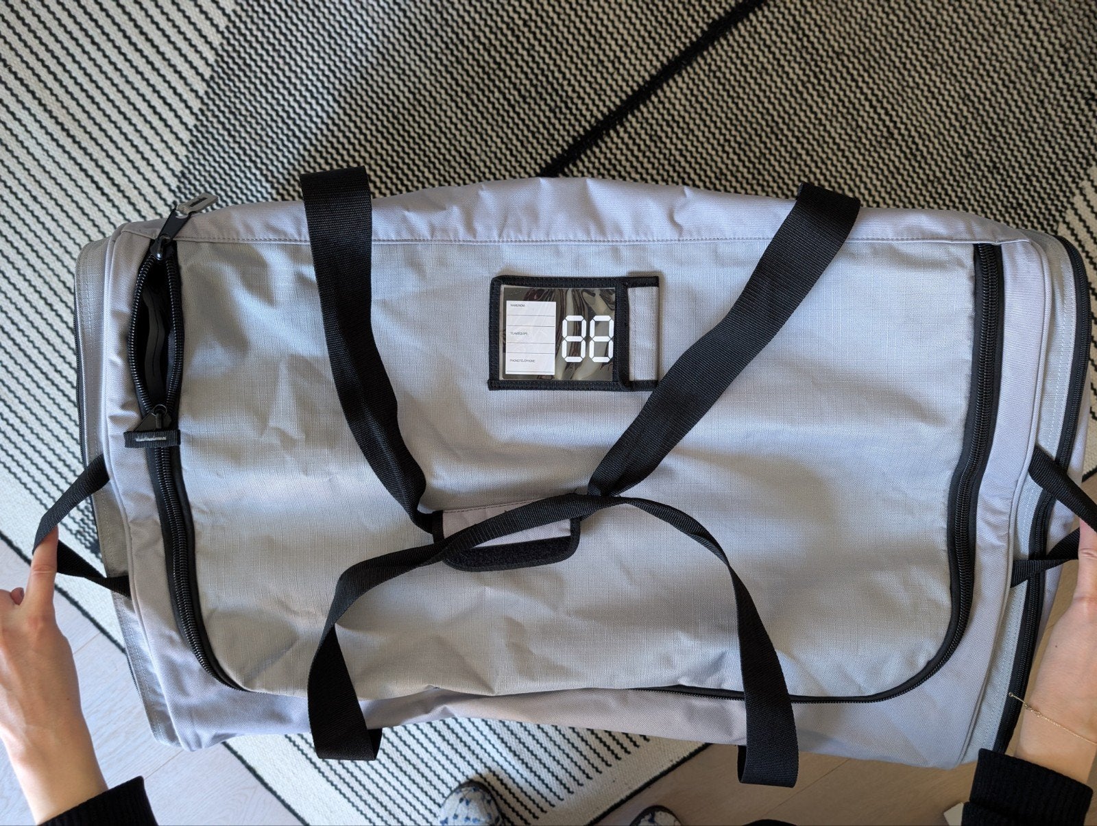 Warrior Carry Bag A20 Large Sr Grey for ice hockey, Ophalen of Verzenden, Zo goed als nieuw, Overige typen