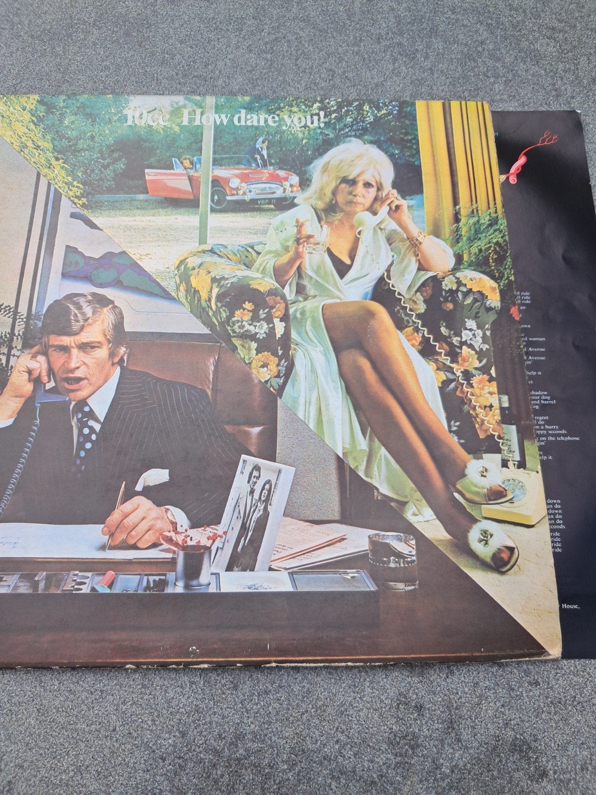 Lp 10 CC, Cd's en Dvd's, LP, Gebruikt, Ophalen of Verzenden, 12 inch