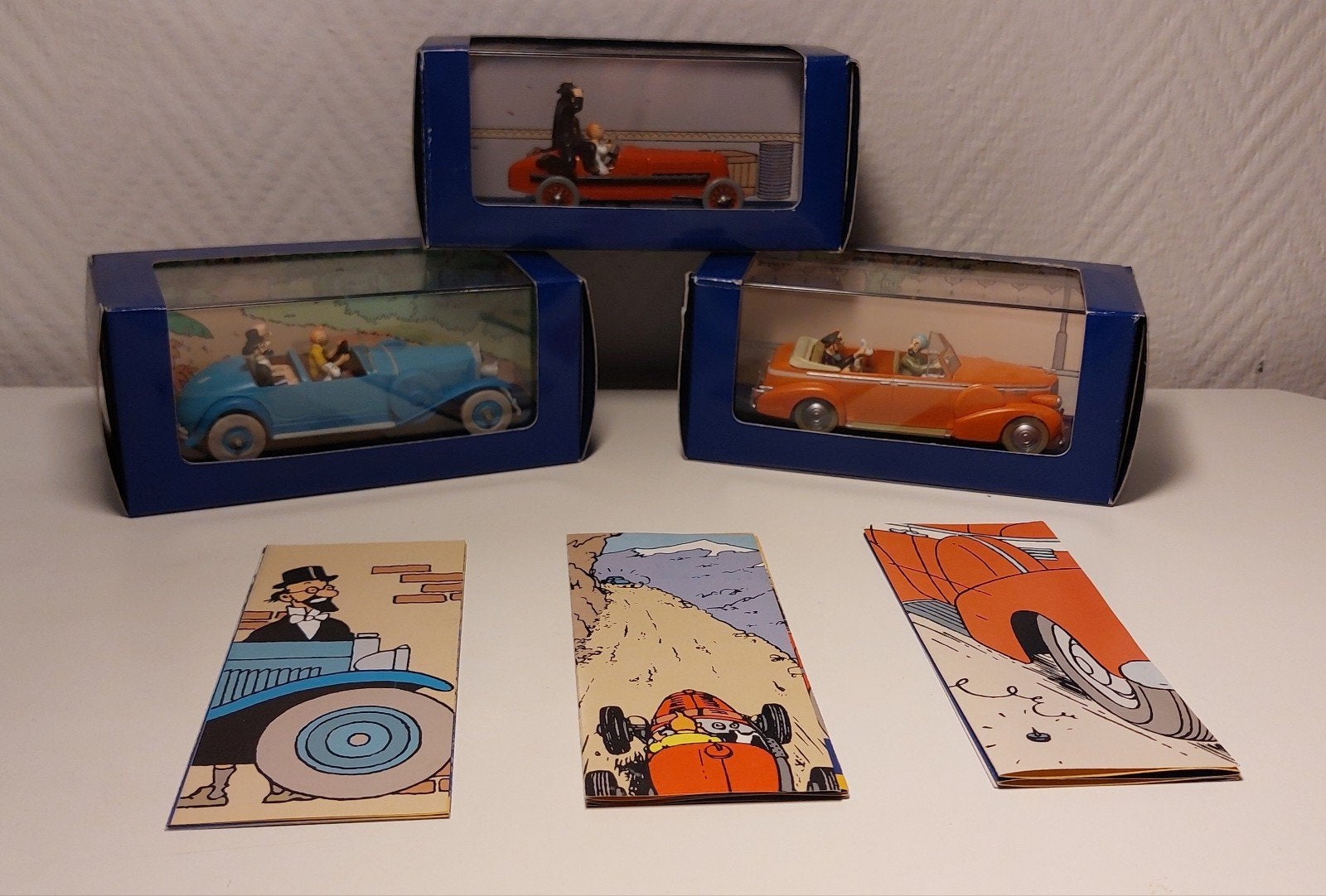 3 Kuifje Atlas auto's nr 002 A, 005 A en 015 A. 💫, Verzamelen, Ophalen of Verzenden, Kuifje