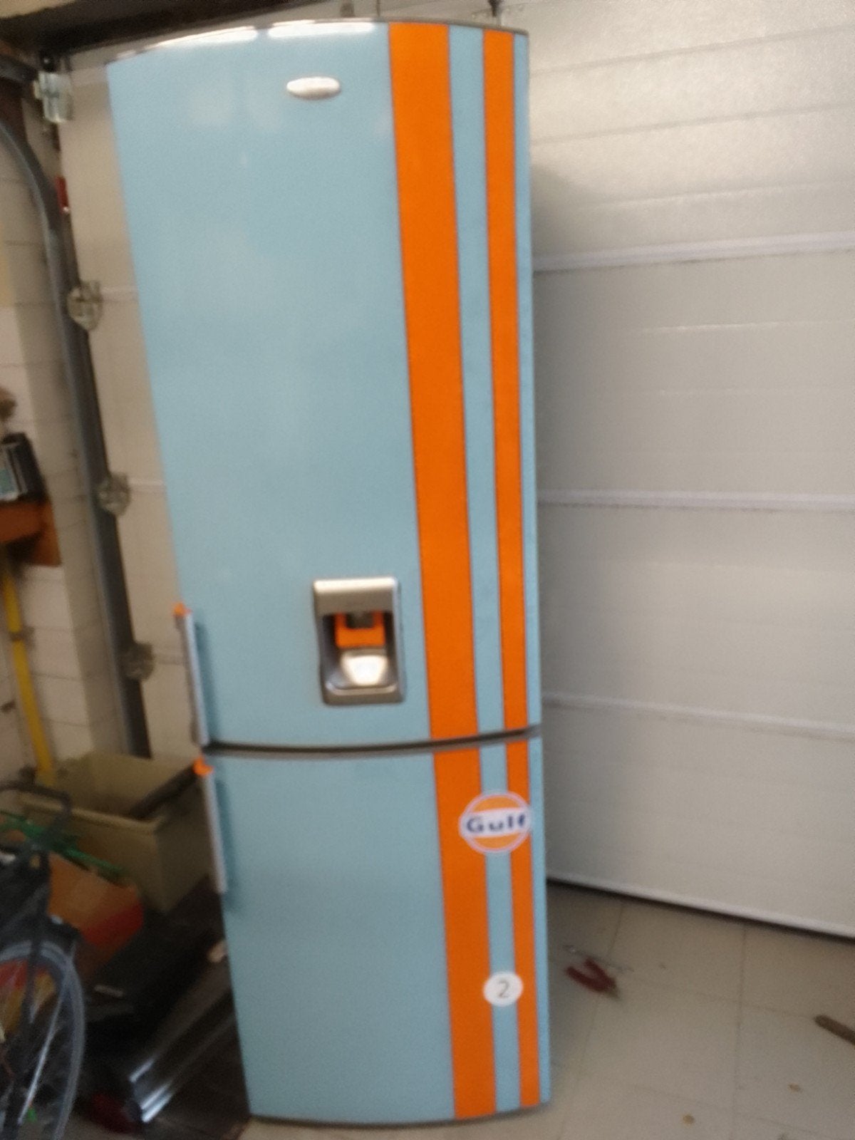 gulf,ijskast , vriezer,defect ,mancave, Ophalen