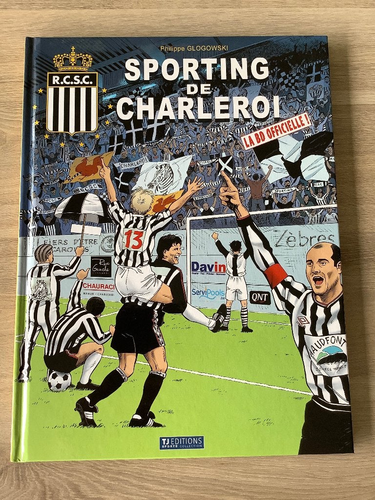 Sporting de Charleroi Franstalige strip van Glogowski, Glogowski, Ophalen of Verzenden, Zo goed als nieuw, Balsport