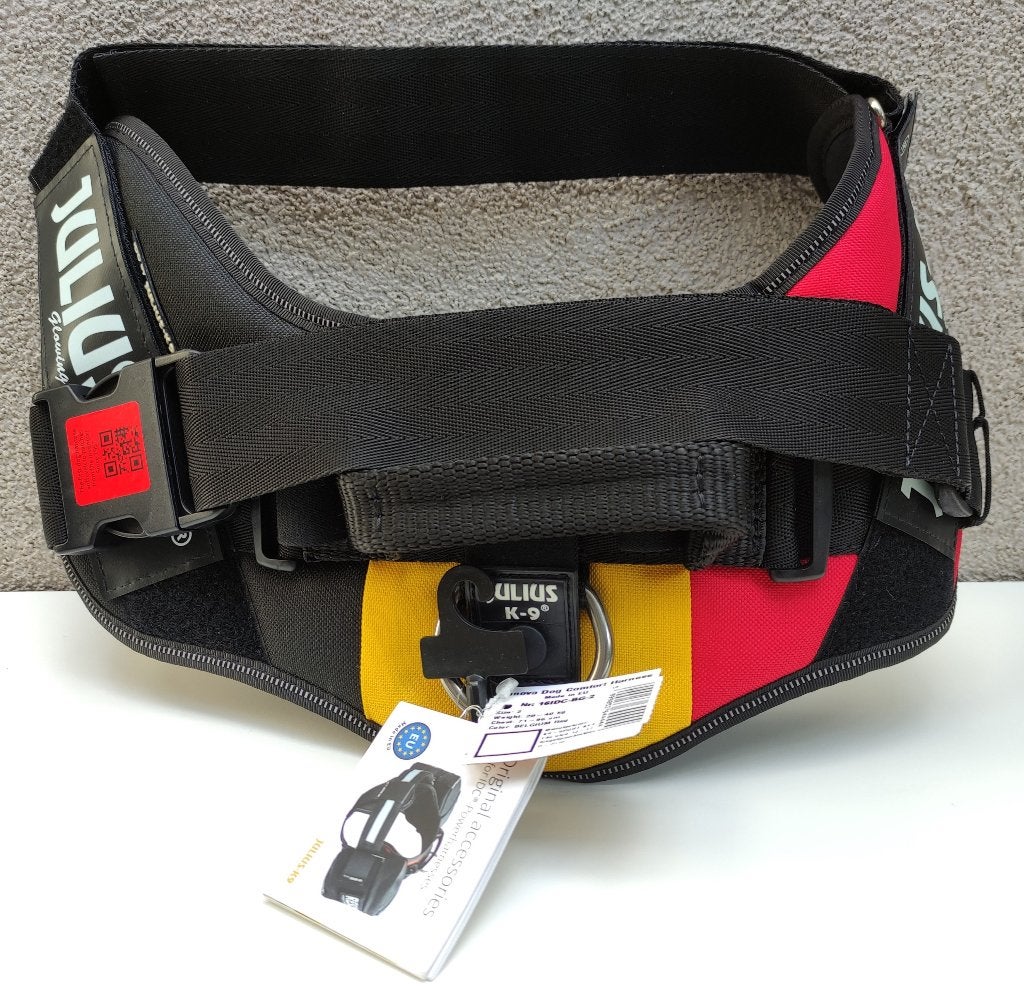 Julius K9 IDC Hondentuig-Belgium Flag-Size 2/XL, Dieren en Toebehoren, Ophalen of Verzenden, Nieuw