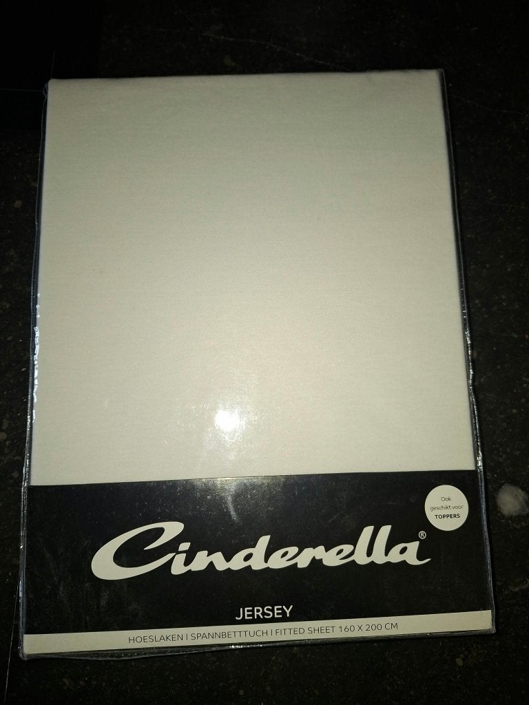 hoeslaken, Huis en Inrichting, Hoeslaken of Sloop, Geel, Ophalen of Verzenden, Cinderella