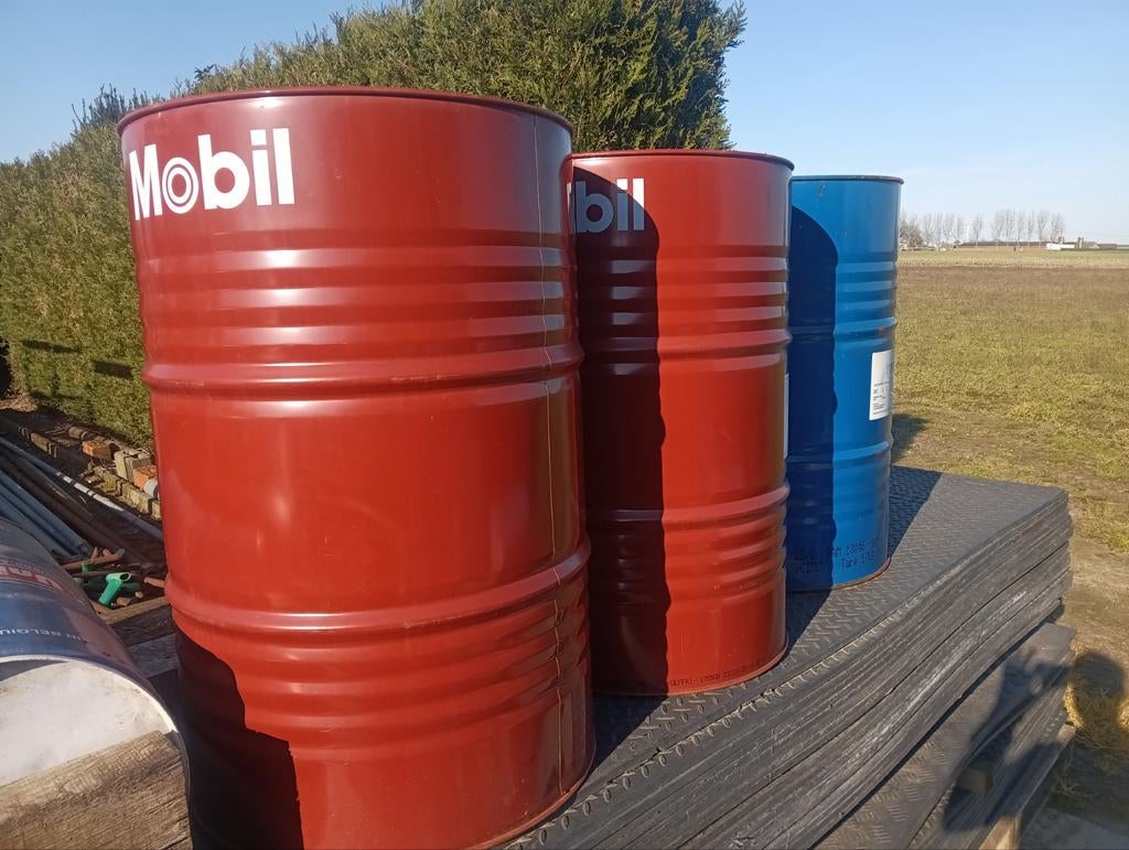 Lege olievaten 200 liter, Tuin en Terras, Vuurkorven, Ophalen