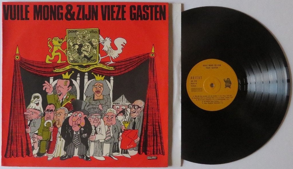 Vuile Mong en zijn Vieze Gasten - Kapitaal maakt macht. Lp, Cd's en Dvd's, Vinyl | Nederlandstalig, Gebruikt, Overige genres, 1980 - 1989