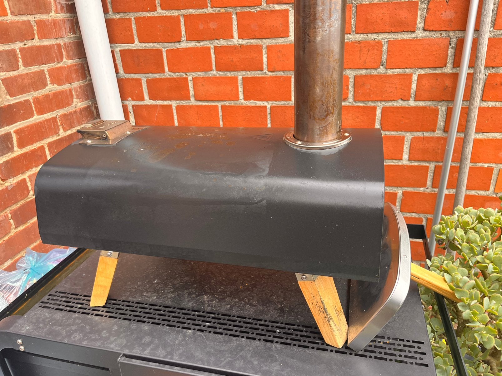 BOSKA Pizzaoven op pellets – Perfect werkend!, Enlèvement, Comme neuf
