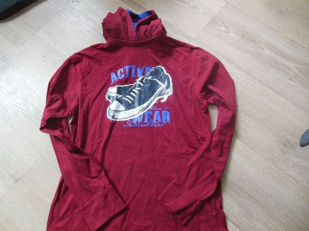 longsleeve Nielsson 164 in nieuwstaat, Kinderen en Baby's, Ophalen of Verzenden, Zo goed als nieuw, Jongen, Shirt of Longsleeve