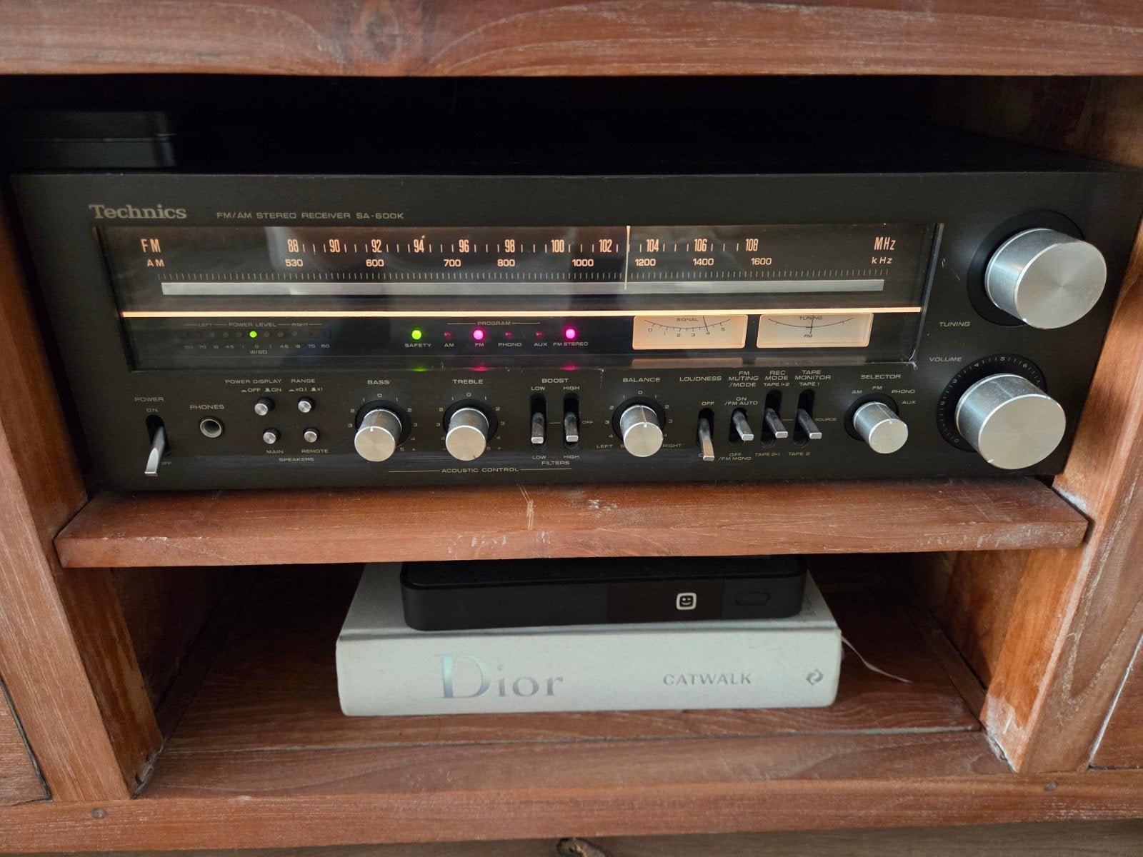 technics SA-600K versterker / radio, TV, Hi-fi & Vidéo, Enlèvement