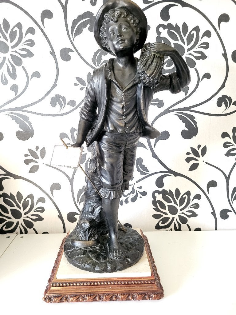 Sculptuur Artesanias Urregui, Ophalen, 20 - 50 cm, Overige materialen, Beeld