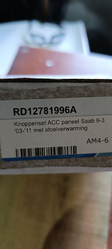 Knoppenset ACC Saab 9-3, Auto's, Particulier, Te koop, Saab 9-3