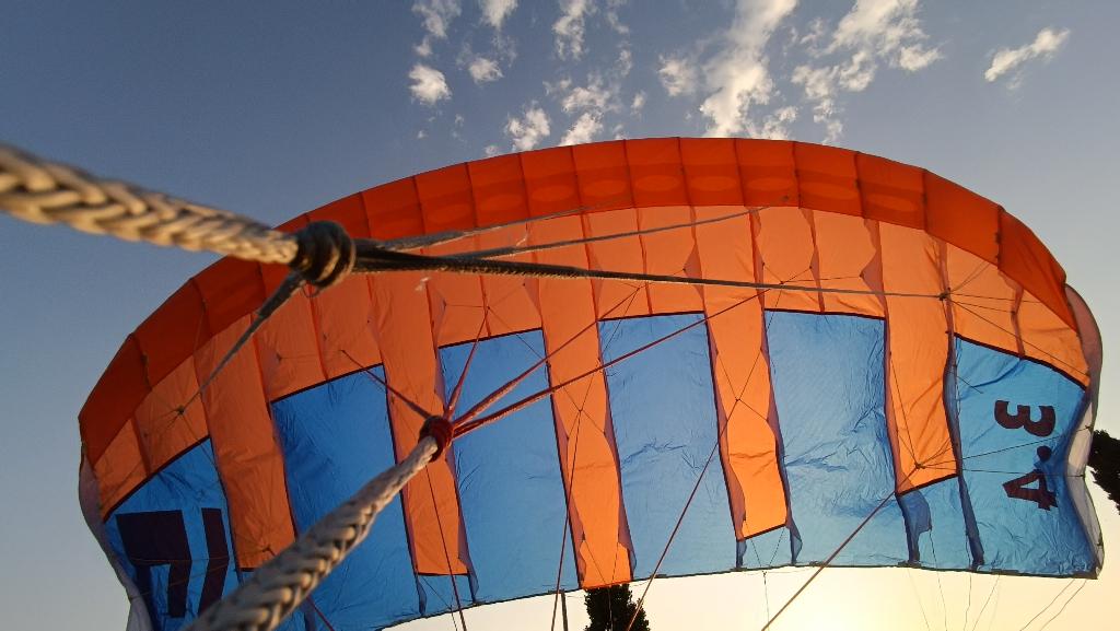 Parawing ELF 3.4, Watersport en Boten, Ophalen, Zo goed als nieuw, Overige