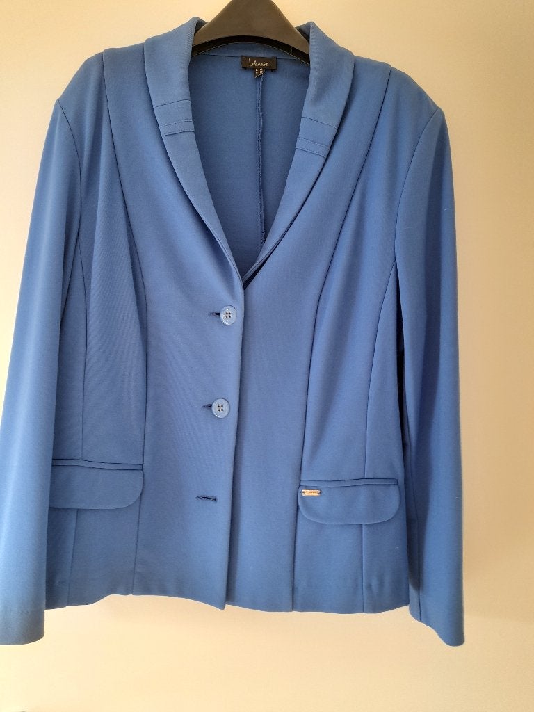 blazer Accent bleu pour femme, Accent, Taille 46/48 (XL) ou plus grande, Enlèvement ou Envoi, Comme neuf