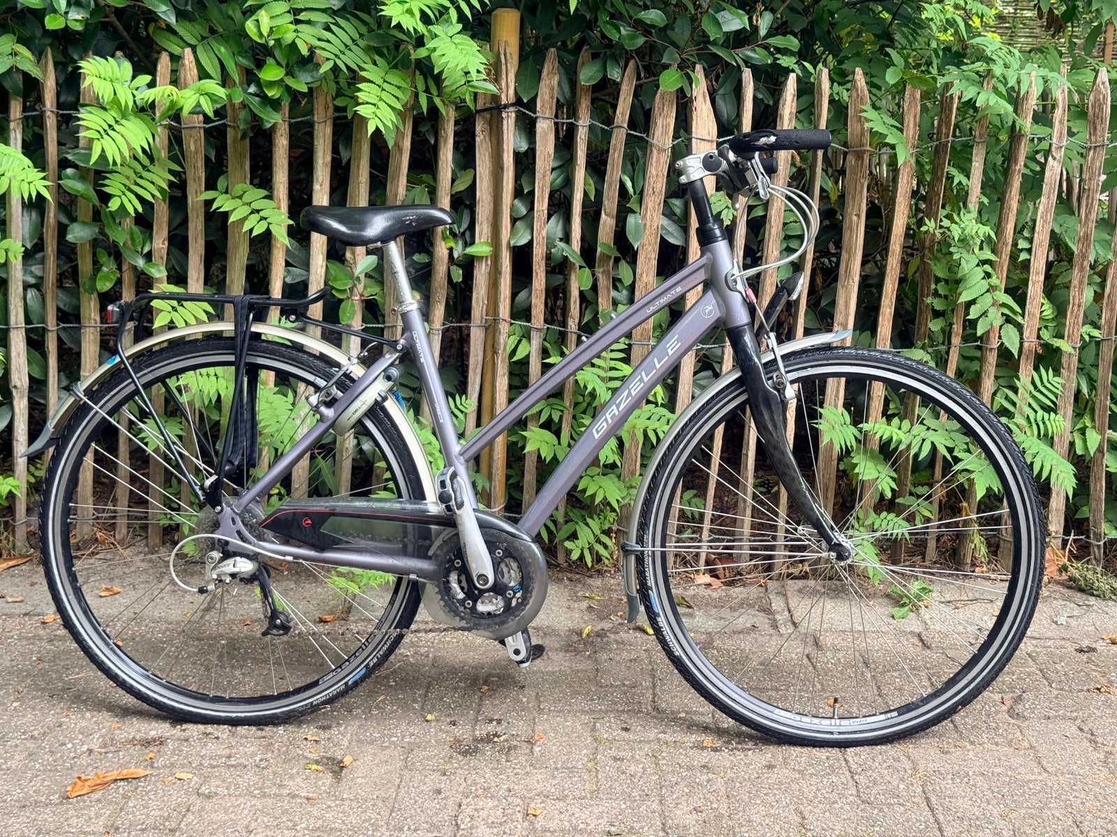 Gazelle ultimate met 24 versnellingen., Gebruikt, Velgrem, Meer dan 20 versnellingen, Ophalen
