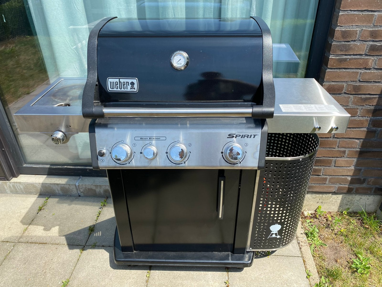 Barbecue Weber, Enlèvement, Utilisé