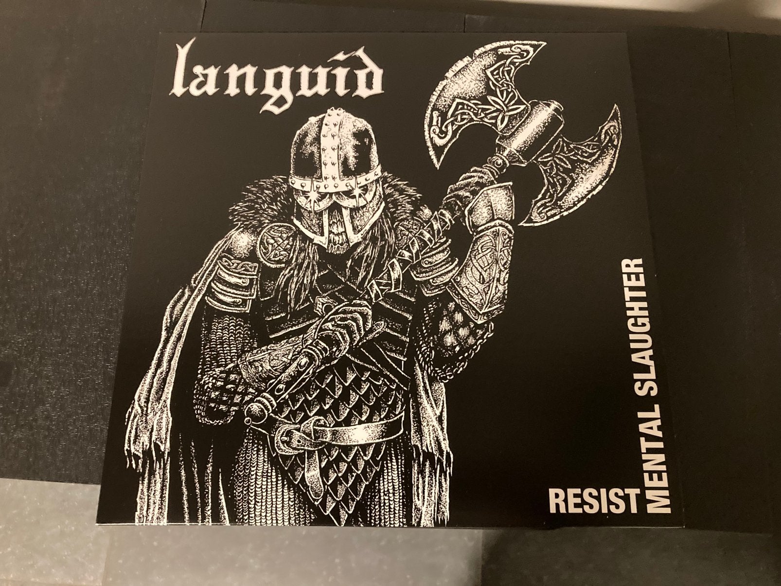 Languid: Resist Mental Slaughter Lp+7” nieuw, LP, Ophalen of Verzenden, 12 inch, Fotohoes