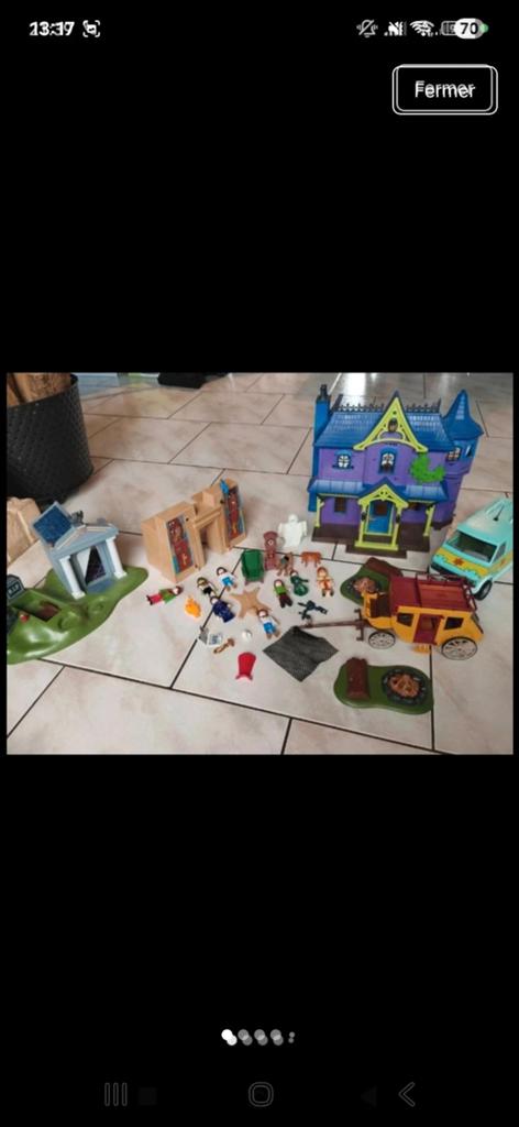 Lot scooby doo playmobil, Enlèvement