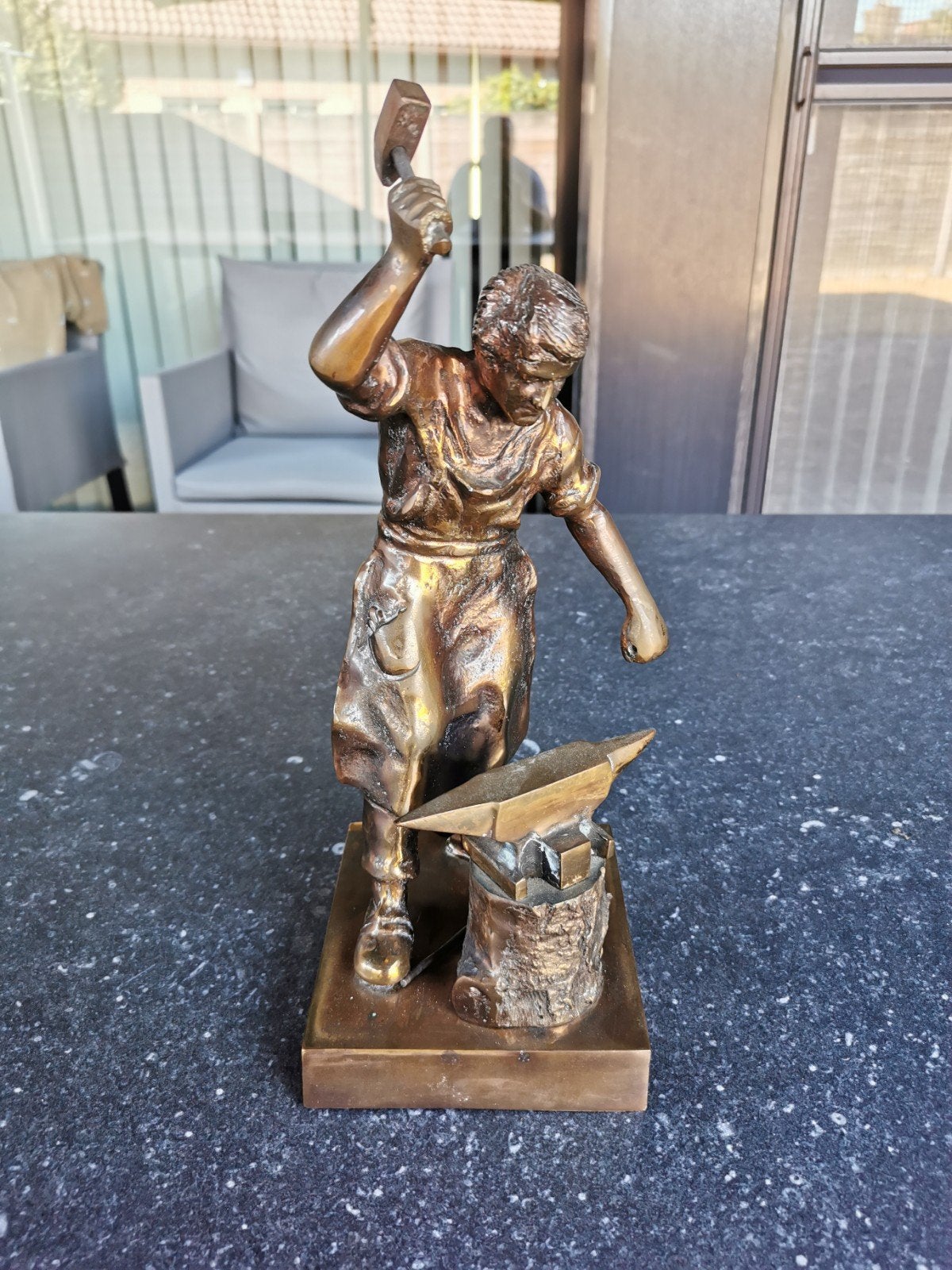 Bronzen beeld, Antiek en Kunst, Ophalen of Verzenden