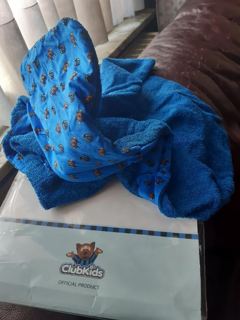 Club Brugge kind badcape handdoek, Ophalen of Verzenden