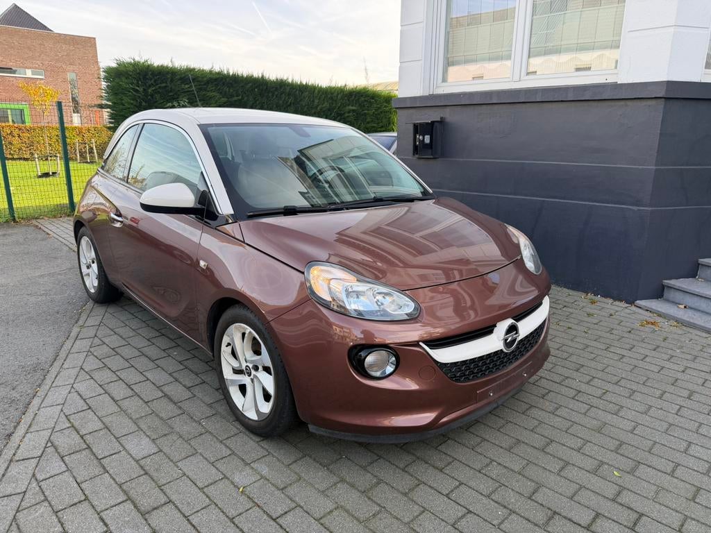 Opel Adam 1.2i Cosmo 122.000km 2019 Navi*Pdc*Cruise*Airco, Auto's, Opel, Voorwielaandrijving, ADAM, Zwart, Bruin