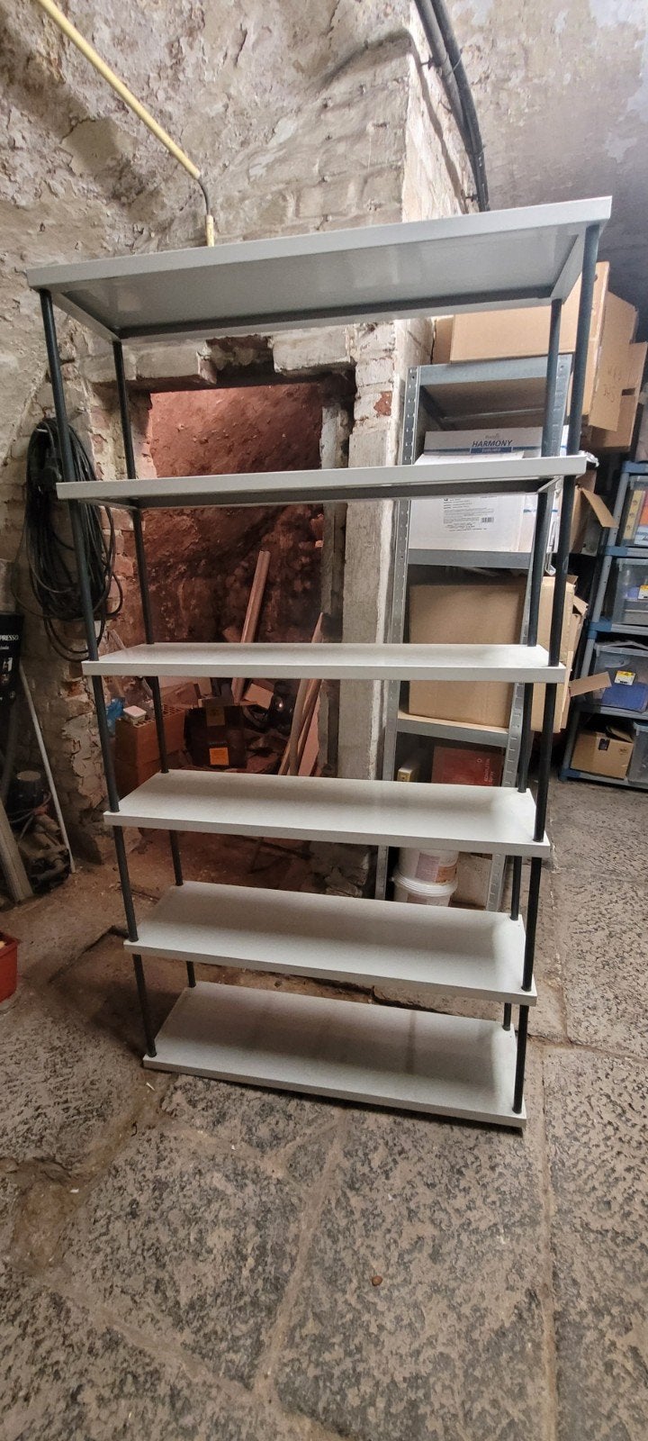Etagere metallique, Enlèvement, Utilisé