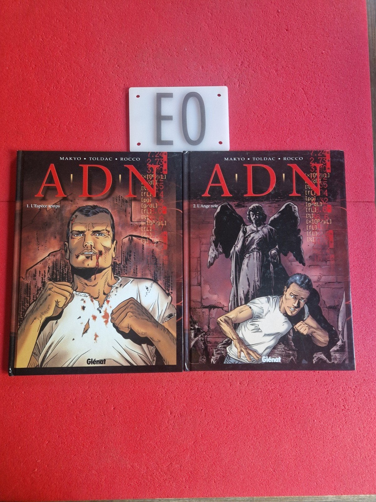lot de 2 bd adn 1 et 2,EO, Enlèvement ou Envoi