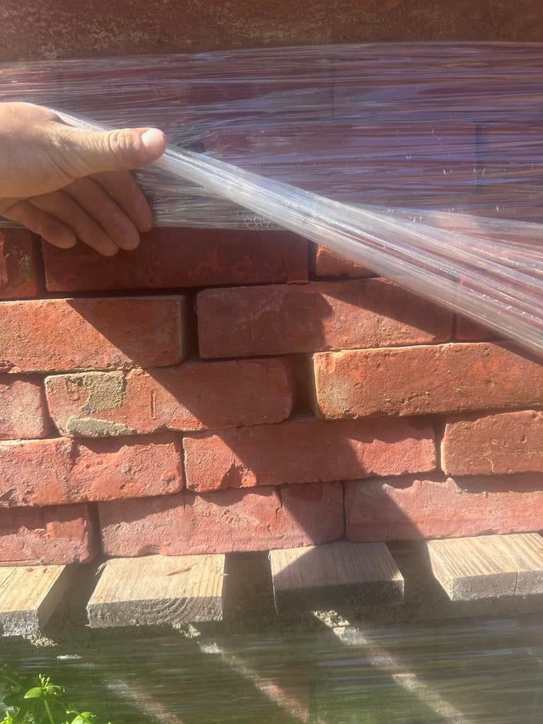 Oude beerse stenen +- 8000 stuks, Bricolage & Construction, Briques, Enlèvement, Comme neuf