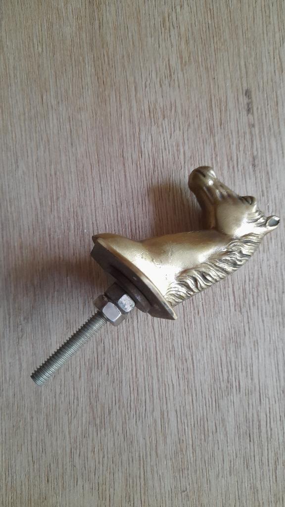 Meubelbeslag, handkruk met paard, Dieren en Toebehoren, Paarden