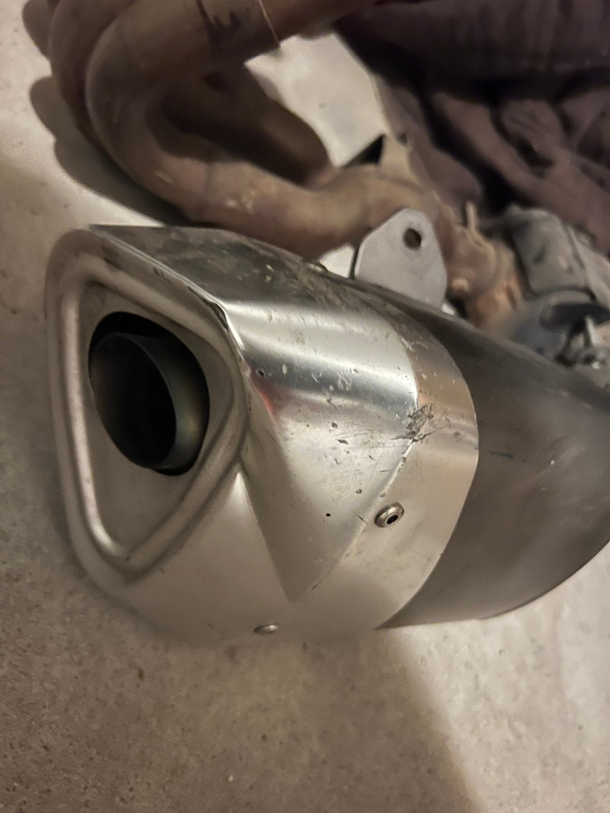 Gsxr 600 k6-7-8 originele uitlaat, Motoren, Ophalen of Verzenden, Gebruikt