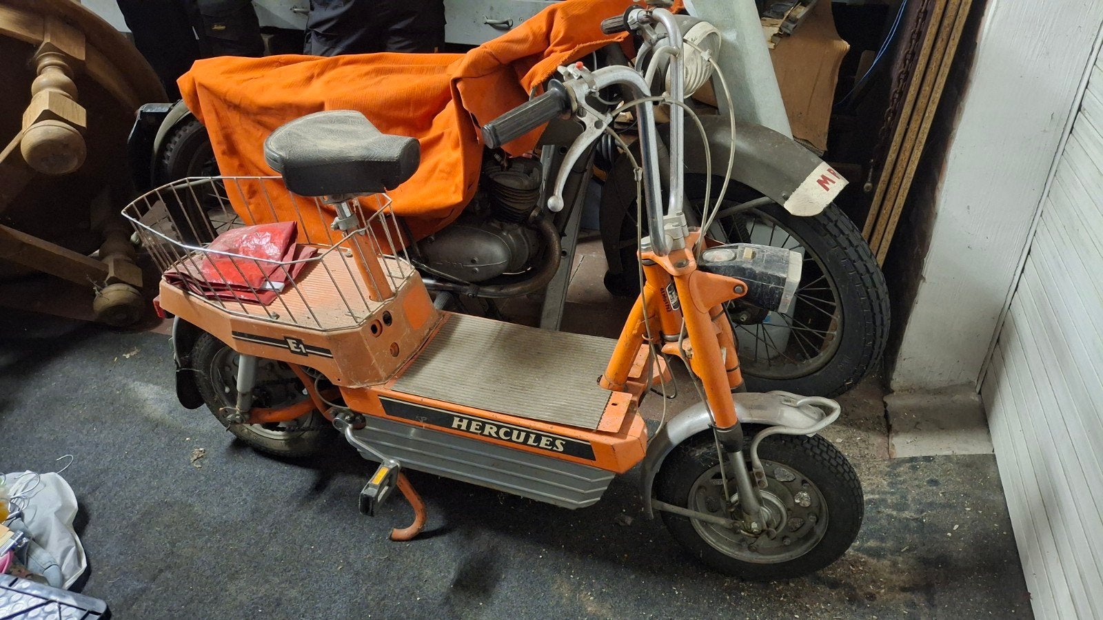 Hercules Accu Bike E1 (schuurvondst), Enlèvement