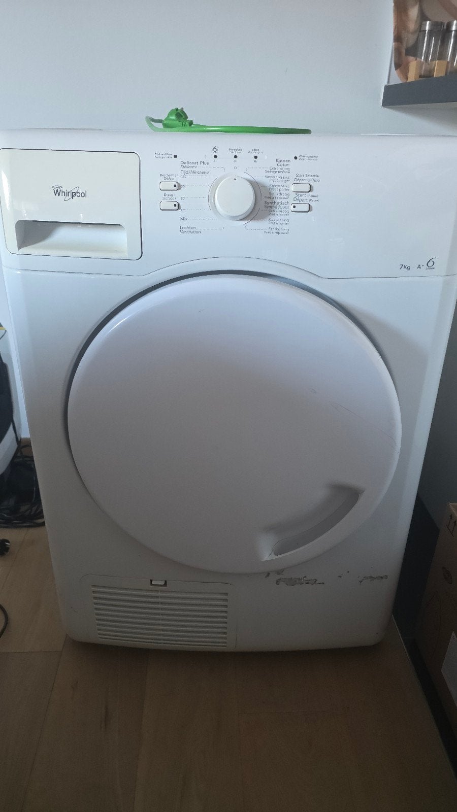 Whirlpool Warmtepompdroger 7 kg (A+) – Model Economy, Elektronische apparatuur, Ophalen