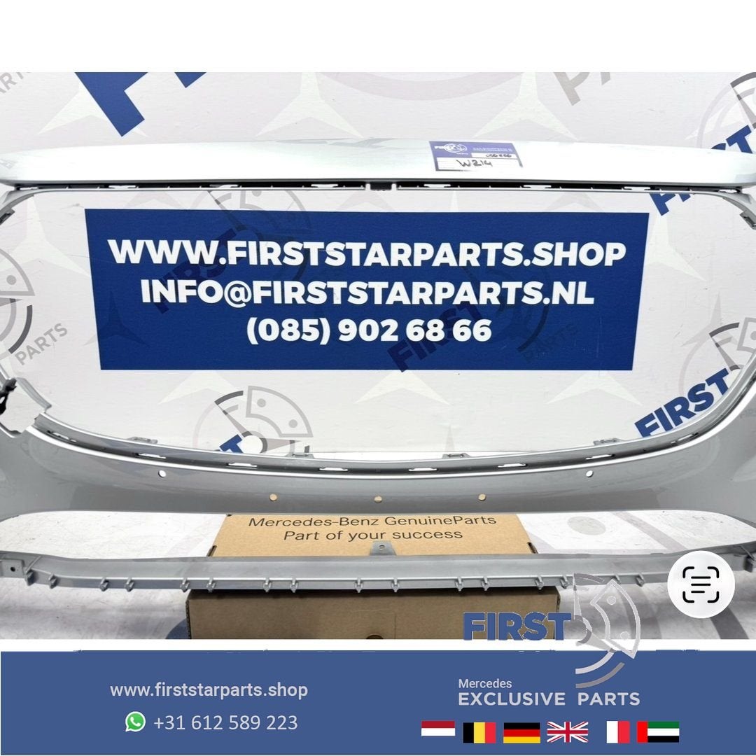 BUMPER W214 E KLASSE A2148850300 VOORBUMPER ZWART WIT GRIJS, Gebruikt, -, Voor, Ophalen of Verzenden